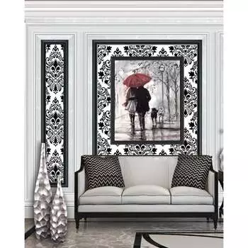 Потолочный плинтус Decomaster D218-114