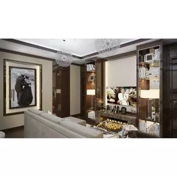 Потолочный плинтус Decomaster D219-62