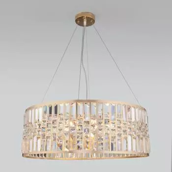 Потолочный светильник Eurosvet 10125/8 золото/прозрачный хрусталь strotskis a054446