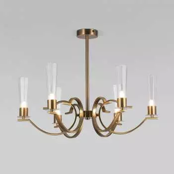 Потолочный светильник Eurosvet 60141/6 латунь a060331