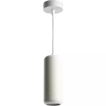 Потолочный светильник FERON hl3658 barrel echo levitation 12w, 230v, gx53, белый, с антибликовой сеточкой, на подвесе 1,7 м, 48402