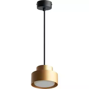 Потолочный светильник FERON hl3678 barrel aura levitation 12w, 230v, gx53, золото, на подвесе 1,7 м, 48411