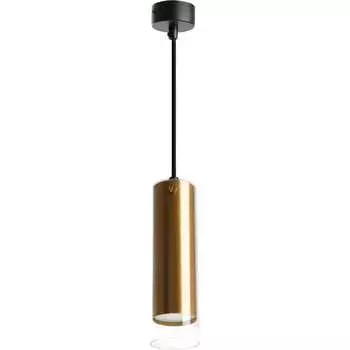 Потолочный светильник FERON ml1898 на подвесе mr16 35w 230v, золото, черный, 55x200 48747