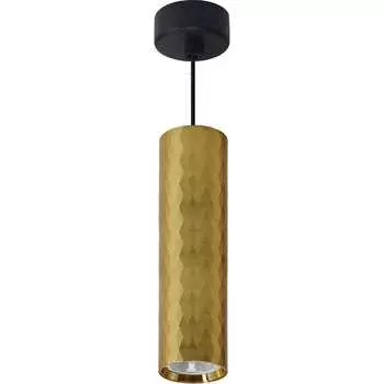 Потолочный светильник FERON ml1888 PRISM на подвесе mr16 35w, 230v, чёрный, золото 55x200 48669