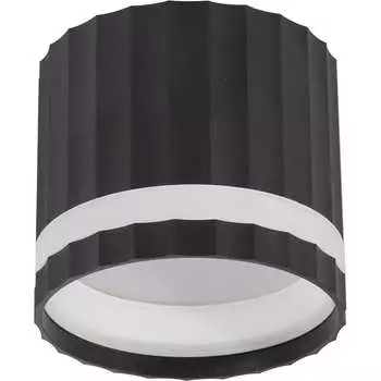 Потолочный светильник FERON hl369 olympus 12w, 230v, gx53, черный 48678