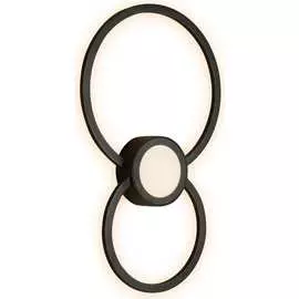 Потолочный светильник iLEDEX Galaxy X046124 24W 3000K BK