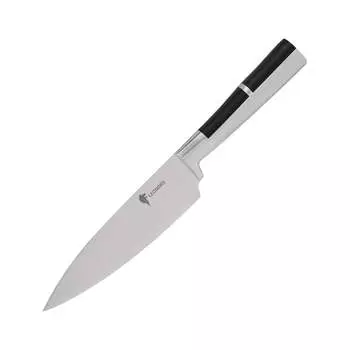 Поварской цельнометаллический нож Leonord profi с вставкой из абс пластика, 20 см 106016