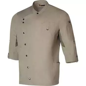 Поварской китель СОЮЗСПЕЦОДЕЖДА РИСТРЕТТО ШЕФ Лайт мужской св.серый, 48-50 2000000240138