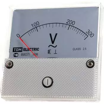 Поверенный вольтметр TDM В80П 300В-2.5 SQ1102-0250