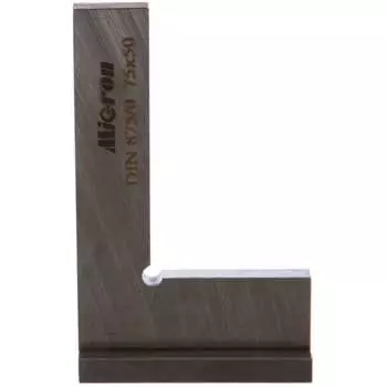 Поверочный угольник micron уш 75х50 кл.1 мик 130170