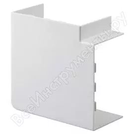 Поворот эра 90 гр. 100х40 белый, упаковка 2 шт. б0036057