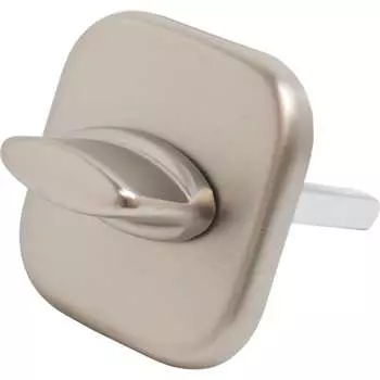 Поворотник БУЛАТ НДФ 04.08 ФОРТЕ матовый никель, квадрат 8x8 мм 14952