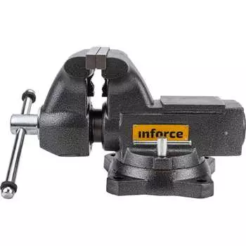 Поворотные слесарные тиски Inforce