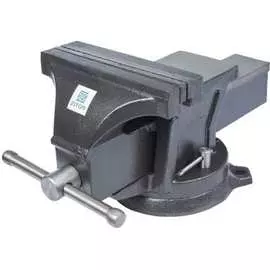 Поворотные стальные слесарные тиски ZITOM