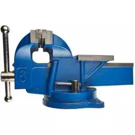 Поворотные стальные слесарные тиски ZITOM