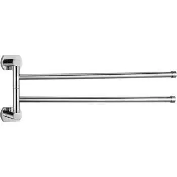 Поворотный двойной держатель для полотенец Savol