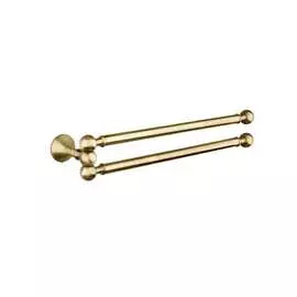 Поворотный двойной держатель полотенца Bagno&Associati