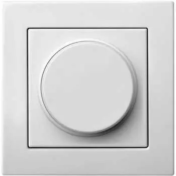 Поворотный нажимной светорегулятор LIREGUS epsilon 28-014