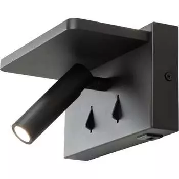 Поворотный светильник Citilux Декарт LED USB QI CL704371