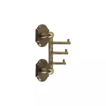 Поворотный тройной крючок VERAGIO Stanford VR.STD-7735.BR