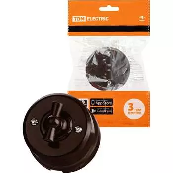 Поворотный выключатель TDM ELECTRIC Виви SQ1820-1406