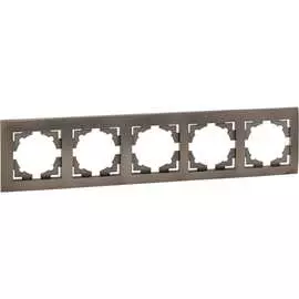 Пятиместная рамка EKF Валенсия EWM-G-305-60