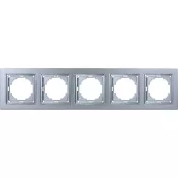 Пятиместная рамка Nilson THOR Metallic 27130095