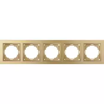 Пятиместная рамка Nilson THOR Metallic 27150095