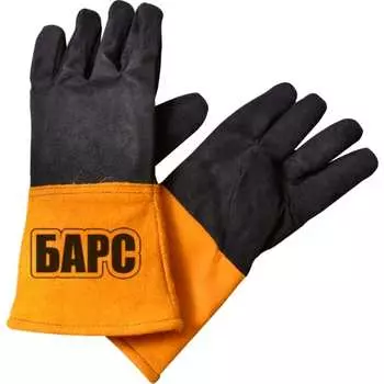 Утепленные спилковые пятипалые краги БАРСВЕЛД СВ000012786