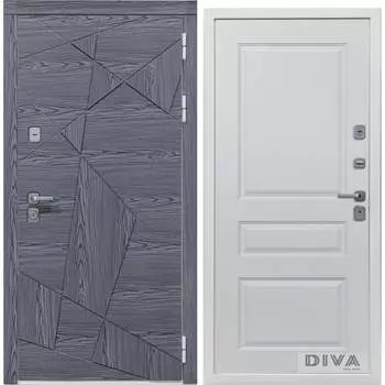 Правая дверь DIVA 97/3 УТ-00074986