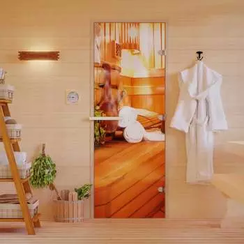 Правая дверь для бани DoorWood УТ-00014686