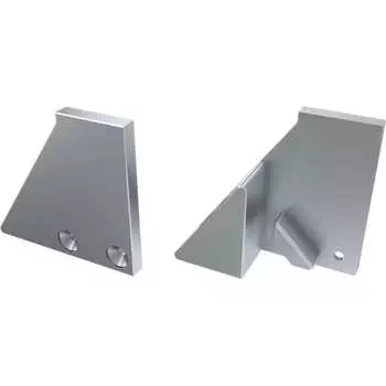 Правая глухая заглушка для alm-glass-10 Arlight