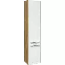 Правый подвесной шкаф-пенал для ванной Runo