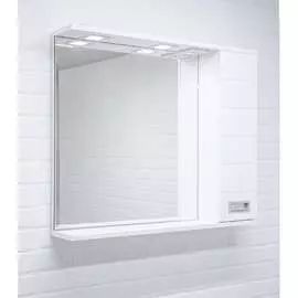 Правый шкаф-зеркало Домино Cube 80 DC5011HZ