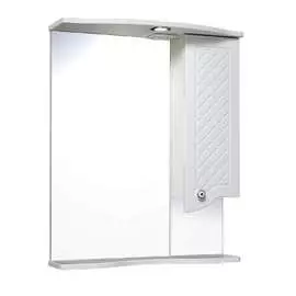 Правый зеркальный шкаф Runo Милано 65 УТ000002097