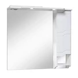 Правый зеркальный шкаф Runo Стиль 85 00000001116