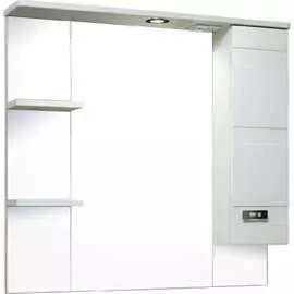 Правый зеркальный шкаф Runo Турин 85 УТ000002105