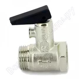 Предохранительный клапан для бойлера itap с ручкой спуска, 1/2 art 367