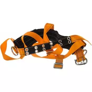 Строительный предохранительный предохранительный пояс ПРОГРЕСС СЕФЕТИ с наплечными лямками, размер M Тип В