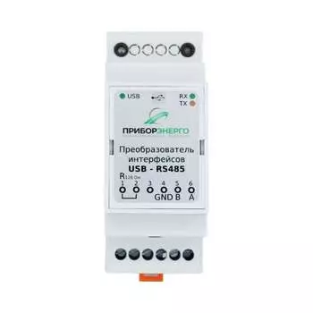 Преобразователь интерфейса НТК Приборэнерго USB-RS485 210550010958
