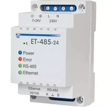 Преобразователь интерфейсов НовАтек-Электро ЕТ-485 24V 3425680485 24