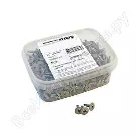 Саморез с прессшайбой и сверлом качественный крепеж 4,2/13 RAL7004 серая (450 шт.) 0300315