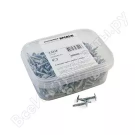 Саморез с прессшайбой и сверлом качественный крепеж 4,2/19 (310 шт.) 0300345