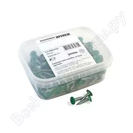 Острый саморез с прессшайбой качественный крепеж 4,2/19 RAL6029 зеленая мята (250 шт.) 0300195