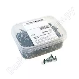 Острый саморез с прессшайбой качественный крепеж 4,2/19 RAL6005 зеленый мох (220 шт.) 0200223