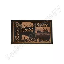 Придверный коврик Attribute CITY AMJ5080