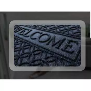 Придверный коврик HAMAT СУПРИМЕ / SUPRIME 45x75 см, серый 311/01