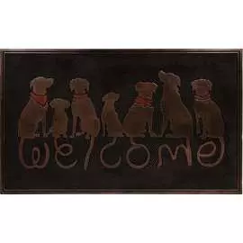 Придверный коврик VORTEX Welcome Собаки 24317