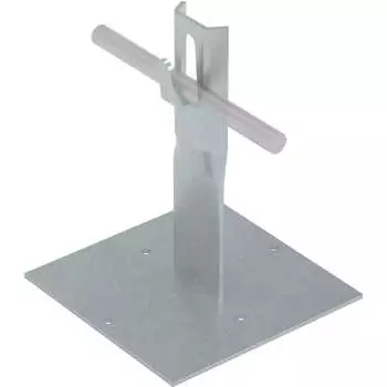 Приклееваемый зажимной держатель для прутка Система КМ PDZ-H150-D5-8