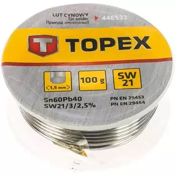 Оловянный припой TOPEX